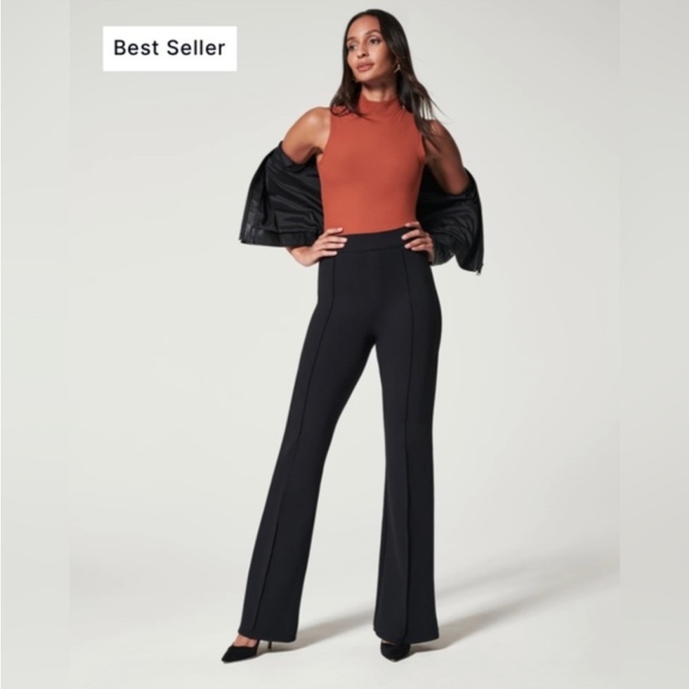 SPANX The Perfect Pant, Hi-Rise Flare Black Small